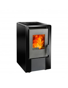 Estufa a pellet Amesti ITALY 6100 negra