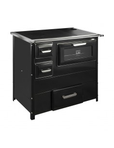 Cocina a leña Amesti Annetta Negra