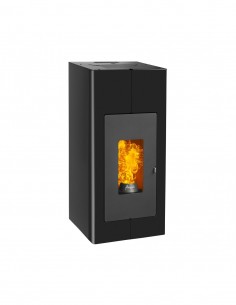 Verona 16 negro Termoestufa a Pellet Amesti