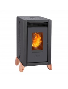 Estufa a pellet Amesti Bambu 6000 negro