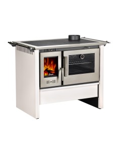 Cocina a leña Amesti Allegra XL blanco
