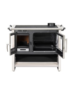 Cocina a leña Amesti Allegra XL blanco 2