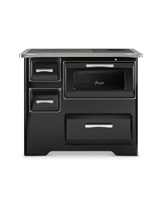 Cocina a leña Amesti Angélina Negra 2