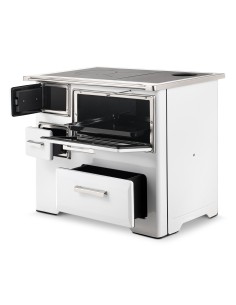 Cocina a leña Amesti Angelina Blanca 2