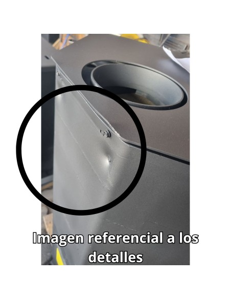 Estufa a leña Corner 650 Outlet 10% OFF