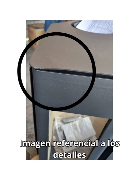 Estufa a leña Corner 650 Outlet 10% OFF